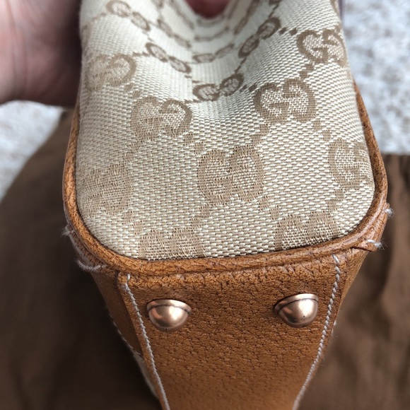 Vintage Gucci Jackie O GG Shoulder Bag - Picture 7 of 15